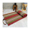Thai Kapok Roll Up Foldout Red And Green Mattress