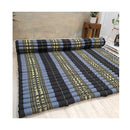 Thai Kapok Roll Up Queen Size Mattress Blue Elephant