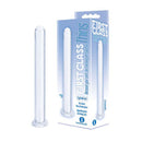 The First Glass Thins Clyndrical Clear Glass Dildo