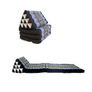 Three Folds Thai Triangle Cushion Foldout Daybed Large