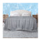 Throw Blanket Soft Bedsheet Rug Luxury Reversible Grey
