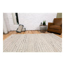 Tiger City Contemporary White Rug