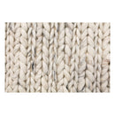 Tiger City Contemporary White Rug