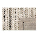 Tiger City Contemporary White Rug