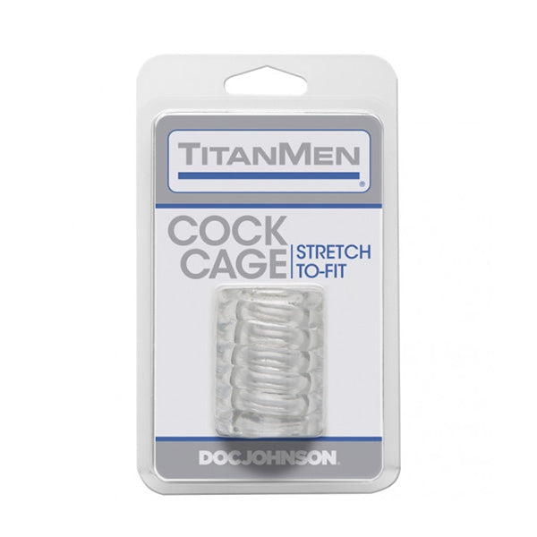 TitanMen Cock Cage Clear