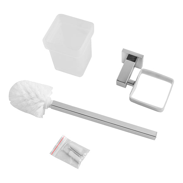 Toilet Brush Holder Set Toilet Bowl Cleaning Brush Holder