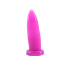 Tongue Shape Anal Plug Purple