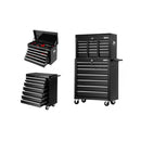 Tool Chest And Trolley Box Cabinet 16 Drawers Storage