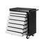 Tool Chest And Trolley Box Cabinet 7 Drawers Cart Garage Storage