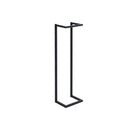 Towel Rack Black 25 X 20 X 95 Cm Iron