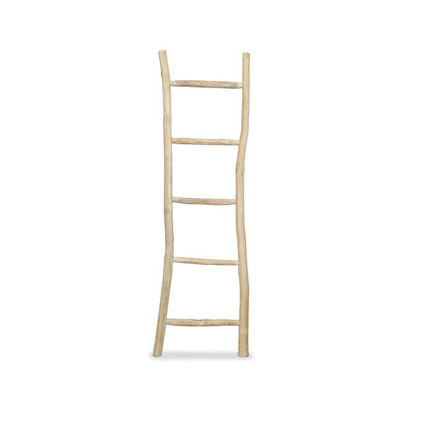 Towel Ladder With 5 Rungs Teak 45 X 150 Cm Natural