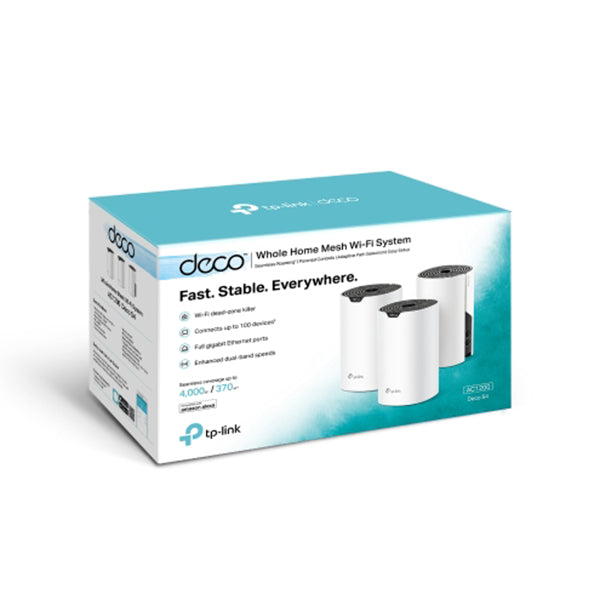 Tp Link Deco S4 3Pack Ac1200 Whole Home Mesh Wifi System