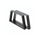 Trapezium Shaped Table Bench Desk Legs Black