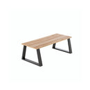Trapezium Shaped Table Bench Desk Legs Black