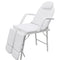 Treatment Chair With Adjustable Leg Rests - White