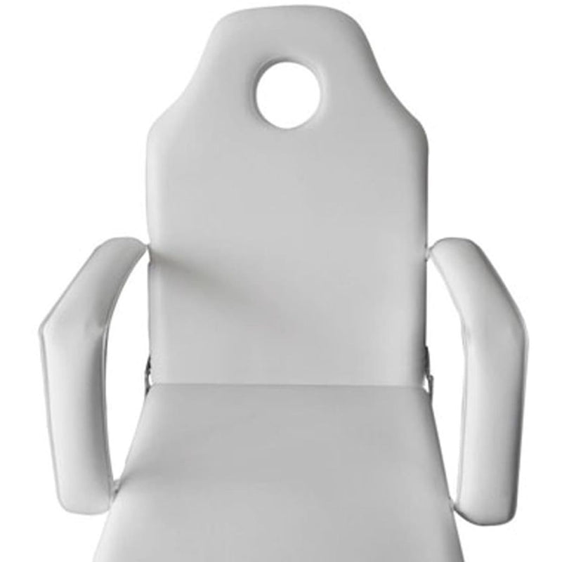 Treatment Chair With Adjustable Leg Rests - White
