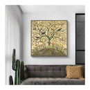 Tree Of Life Black Frame Canvas Wall Art
