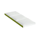 Foldable Mattress Folding Bed Mat Camping Trifold Single Green