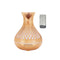 500Ml Essential Oil Diffuser Remote Top Wood Mist Humidifier