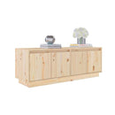 Tv Cabinet 110 X 34 X 40 Cm Solid Wood Pine