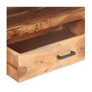 Tv Cabinet 120 X 35 X 45 Cm Solid Wood With Sheesham Finish