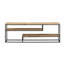 Tv Cabinet 130 X 30 X 45 Cm Rough Mango Wood