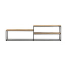 Tv Cabinet 180 X 30 X 50 Cm Rough Mango Wood