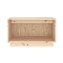 Tv Cabinet 60 X 35 X 35 Cm Solid Wood Pine