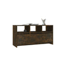 Tv Cabinet Engineered Wood Smoked Oak
