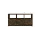 Tv Cabinet Engineered Wood Smoked Oak