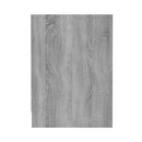 Tv Cabinet Grey Sonoma Chipboard Minimalist Design