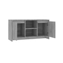 Tv Cabinet Grey Sonoma Chipboard Minimalist Design