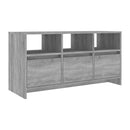 Tv Cabinet Grey Sonoma Chipboard