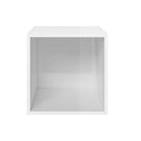 Tv Cabinet High Gloss White 37 X 35 X 37 Cm Engineered Wood