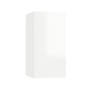 Hanging Tv Cabinet High Gloss White Chipboard