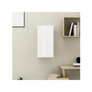 Hanging Tv Cabinet High Gloss White Chipboard