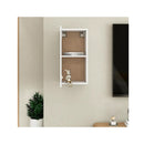 Hanging Tv Cabinet High Gloss White Chipboard