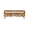 Tv Cabinet Multicolour 110 X 30 X 40 Cm Solid Reclaimed Wood