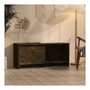 Tv Cabinet Smoked Oak 90 X 35 X 40 Cm Chipboard