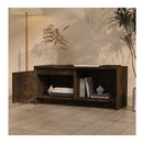 Tv Cabinet Smoked Oak 90 X 35 X 40 Cm Chipboard