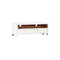 Tv Cabinet Solid Acacia Wood White