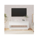 Tv Cabinet White 102 X 41 X 44 Cm Chipboard