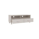 Tv Cabinet White 106 X 40 X 40 Cm Solid Wood Pine