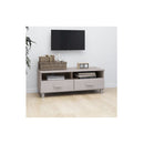 Tv Cabinet White 106 X 40 X 40 Cm Solid Wood Pine