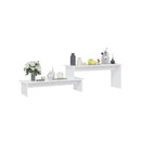 Tv Cabinet White 180 X 30 X 43 Cm Chipboard