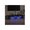 Tv Cabinet With Led Lights High Gloss Grey 135 X 39 X 30 Cm