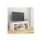 Tv Cabinet With Led Lights White 120 X 35 X 40 Cm