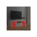 Tv Cabinet With Led Lights White 120 X 35 X 40 Cm