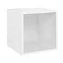 Tv Cabinets 2 Pcs High Gloss White 37 X 35 X 37 Cm Chipboard