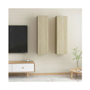 Tv Cabinets 2 Pcs Sonoma Oak Chipboard